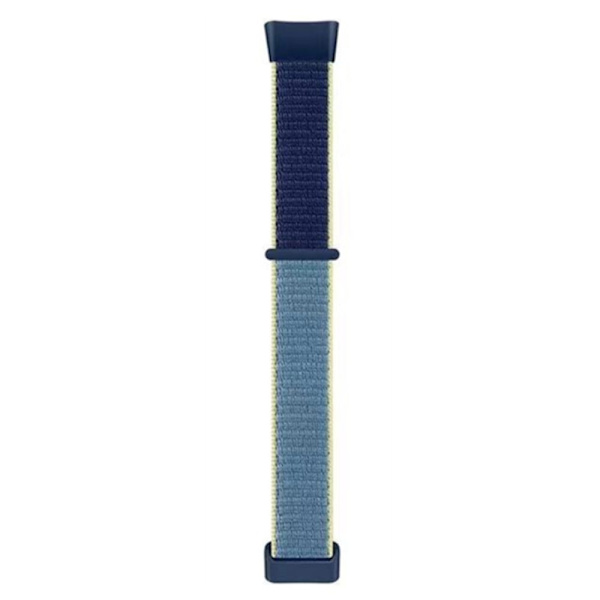 Fitbit Charge 5 nylonhihna - Jäänsininen Blue