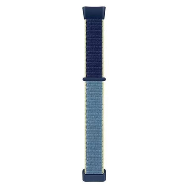 Fitbit Charge 5 nylonrem - Isblå Blå