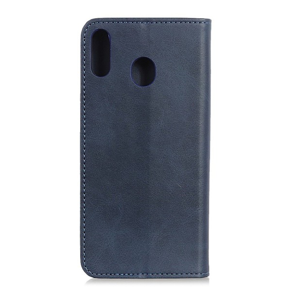 Samsung Galaxy A40 split lædercover - blå Blue