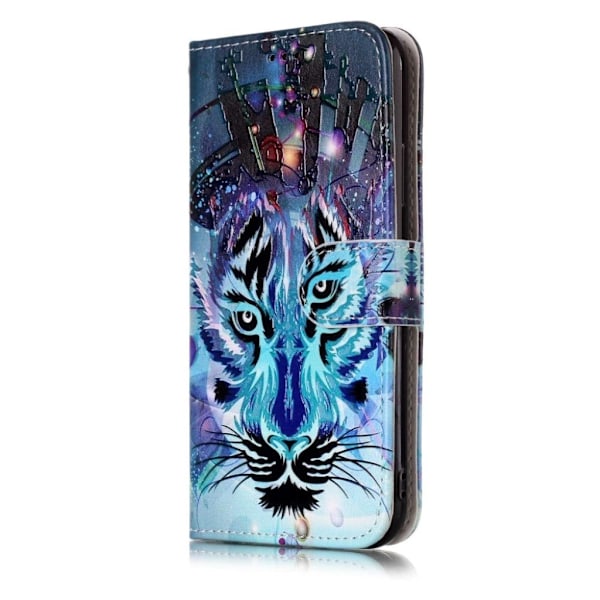 iPhone Xs Max beskyttelses dekselet - ulv Multicolor