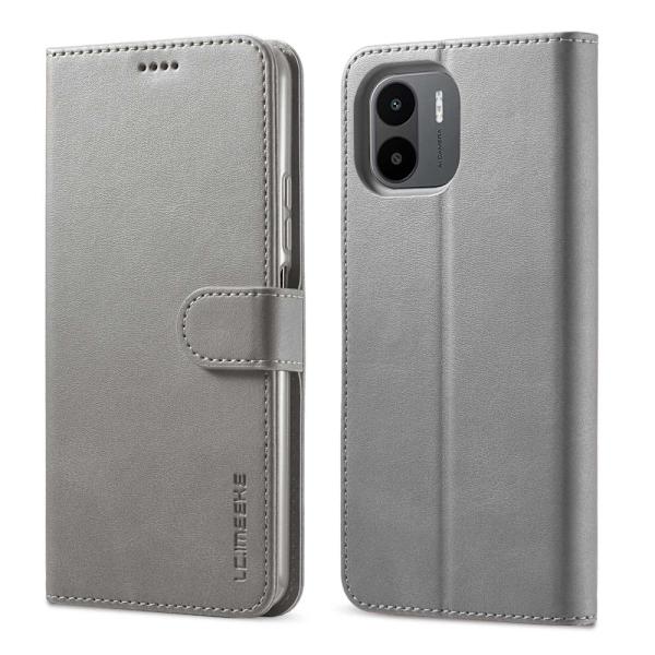 LC.IMEEKE Xiaomi Redmi A1 Flippetui - Grå Silver grey