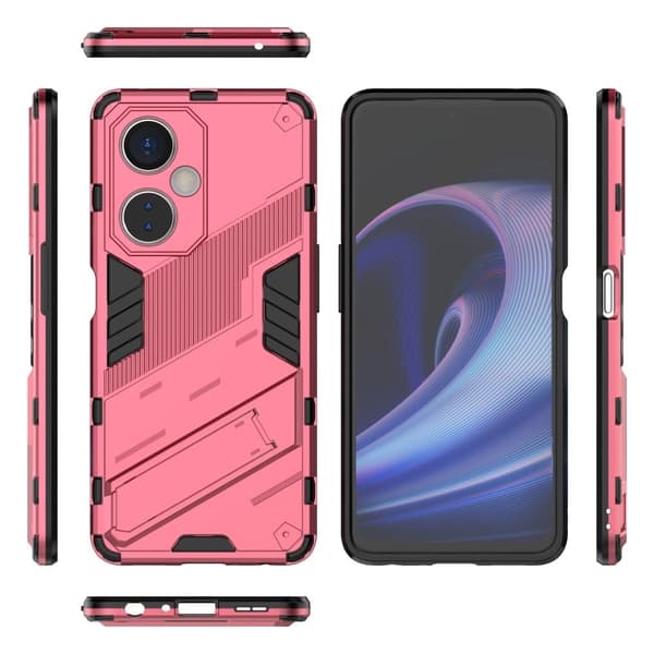 Stöttåligt OnePlus Nord CE 3 Lite hybridskal - Rosa Rosa