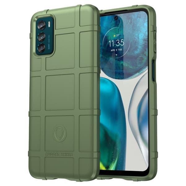Rugged Shield Motorola Moto G42 skal - Grön Grön