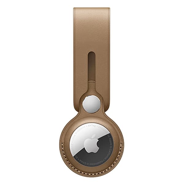 AirTags skinntrekk - Kaffe / Kaffe Brown