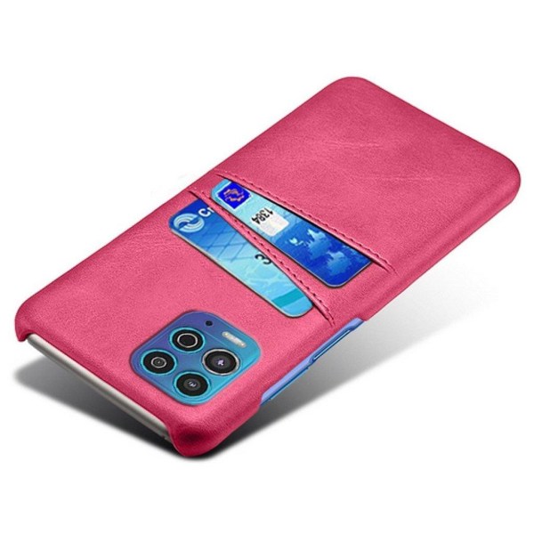 Dual Card Etui Motorola Moto G100 / Edge S - Rose Pink