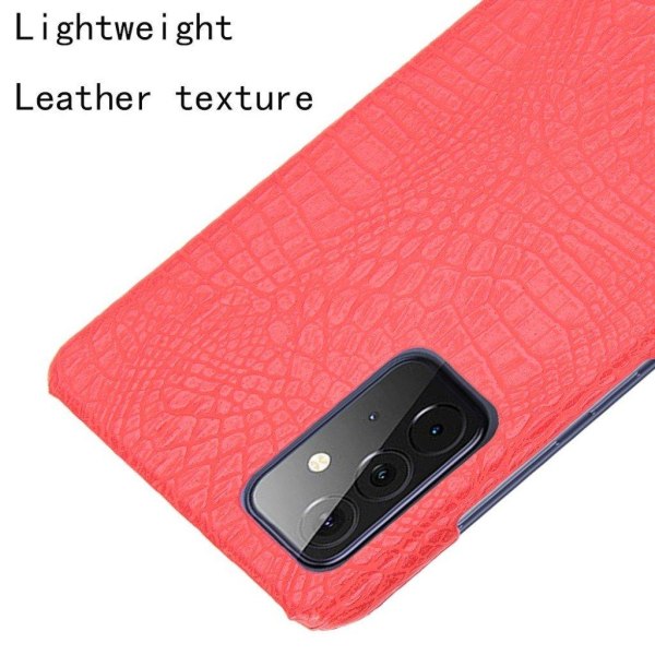 Croco case - Samsung Galaxy A72 5G - Rød Red