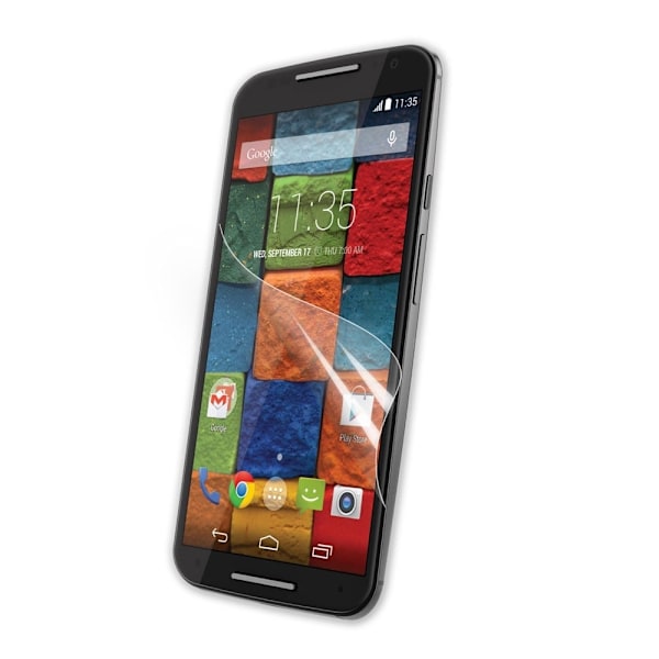 Displayskydd (Klar) till Motorola Moto X2 Transparent