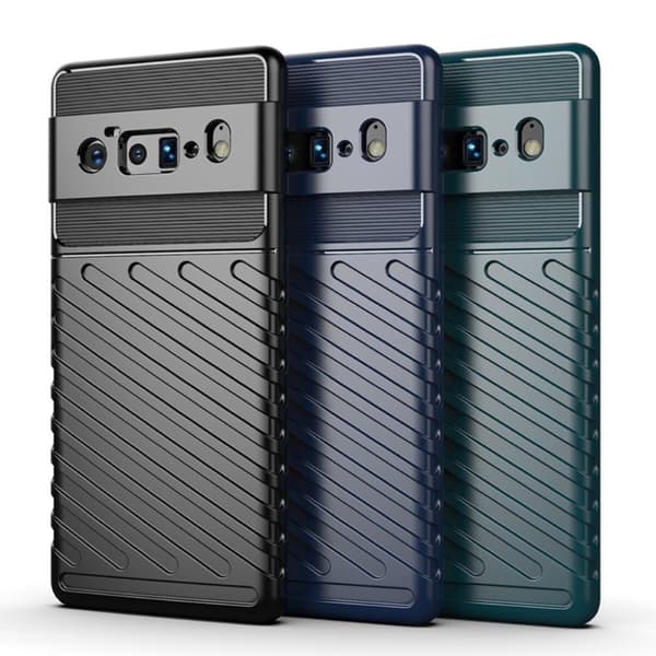Thunder Google Pixel 6 Pro Etui - Svart Black