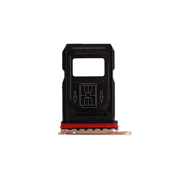 OnePlus 7 Pro OEM holder til dobbelt sim-kort - Guld Gold