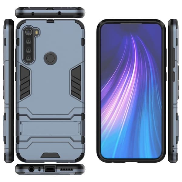 Cool Guard etui - Xiaomi redmi Note 8T - Dark Blue Blue