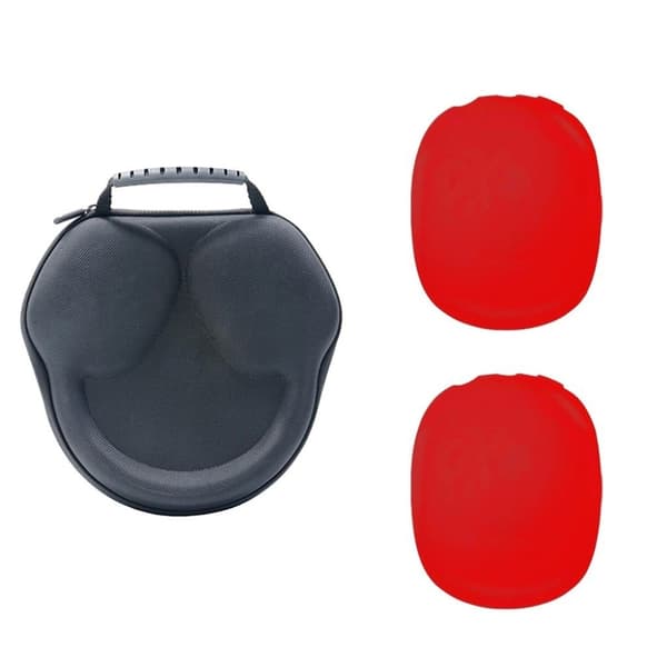 Airpods Max silikondeksel + hylse - Rød Red