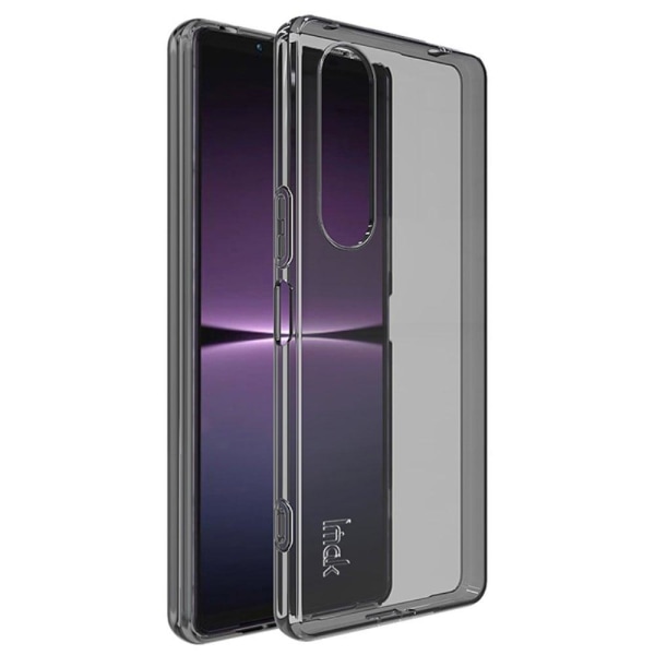 Imak UX-5 suojakuori Sony Xperia 1 V:lle - Läpinäkyvä Musta Black