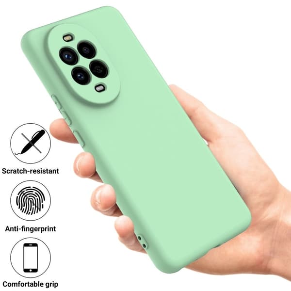 Matte Liquid Huawei nova 13 Pro silikone cover - Grøn Green