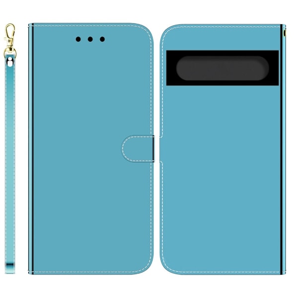 Mirror Google Pixel 7 Pro flip case - Sininen Blue