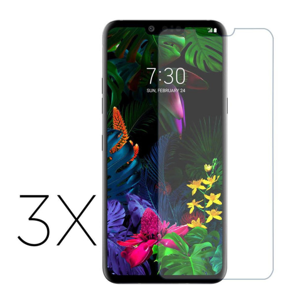 LG G8 ThinQ ultra clear screen protector - 3-Pack Transparent