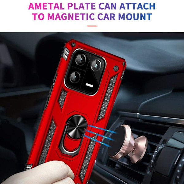 Bofink Combat Xiaomi 13 Pro Etui - Rød Red