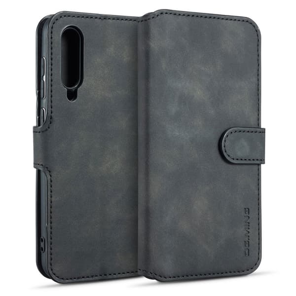 DG.MING Retro Kotelot Xiaomi Mi 9 Pro - Musta Black