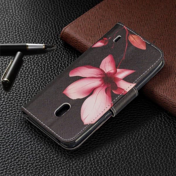 Wonderland Nokia 2.2 veske - Blomstermønster Black