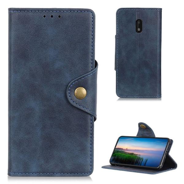 Alpha Nokia C1 Plus Flippetui - Blå Blue
