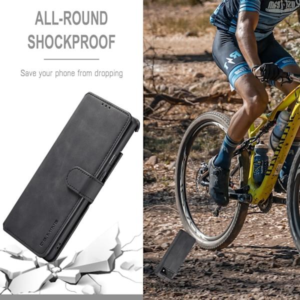 DG.Ming Google Pixel 6 Retro Suojakotelo - Musta Black