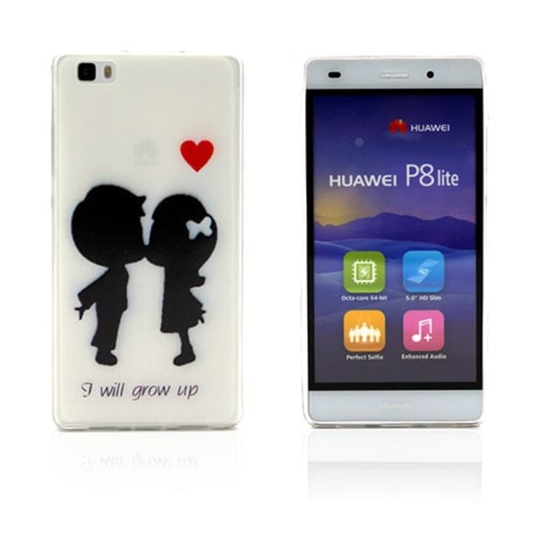 Westergaard Huawei Ascend P8 Lite Cover - Kærlighed Multicolor