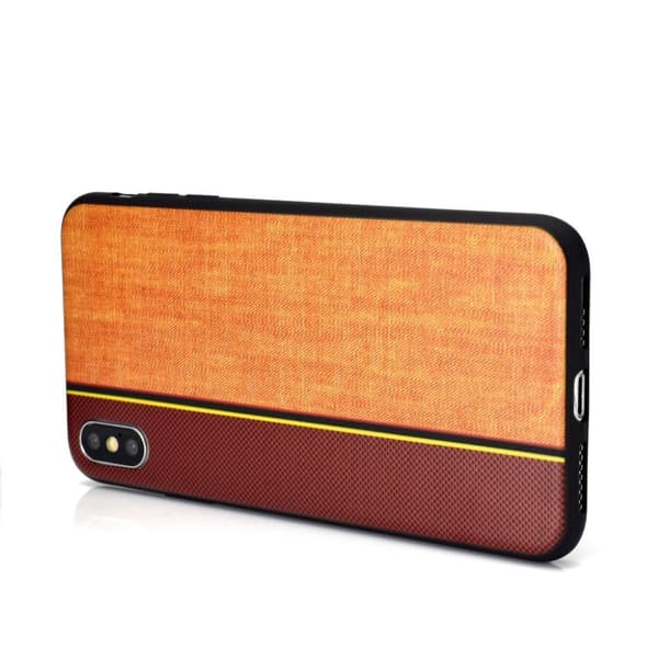 Jeans iPhone Xs fodral - Brun Brun