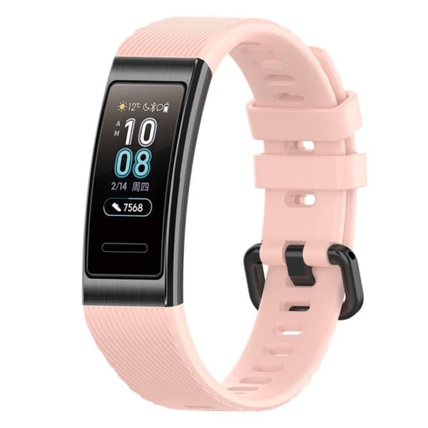 19mm Huawei Band 3 Pro Urrem - Lys Pink Pink
