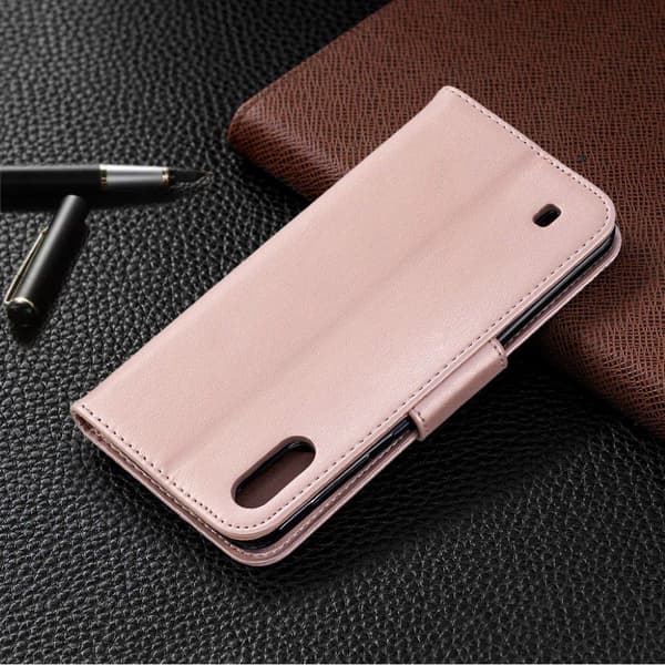 Butterfly Samsung Galaxy A10 veske - Rose gull Pink