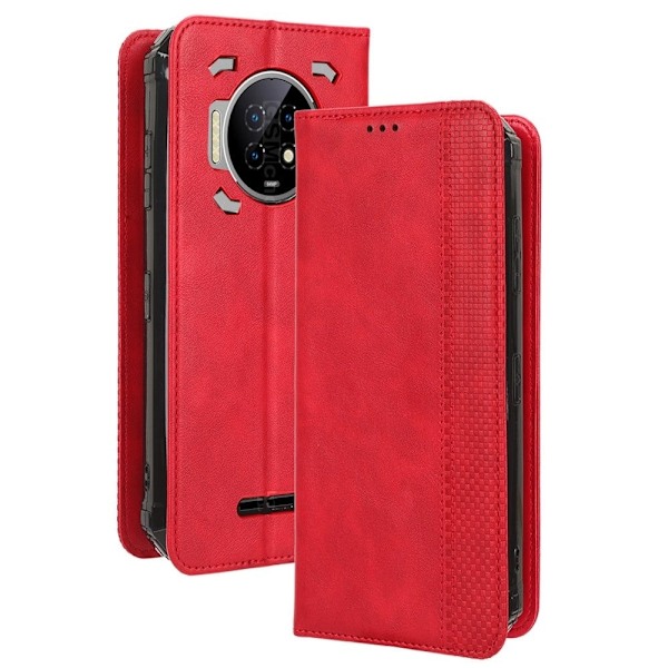 Bofink Vintage Oukitel Wp19 Læder Etui - Rød Red