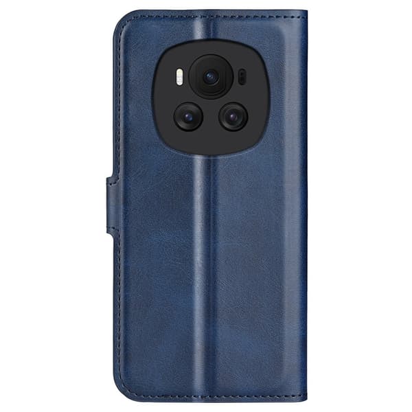 Skinn-etui i lommebok-stil for Honor Magic 6 - Blå Blue