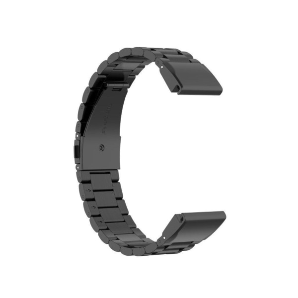 Garmin Fenix 6X / 5X / 3 stainless steel watch band - Black Black