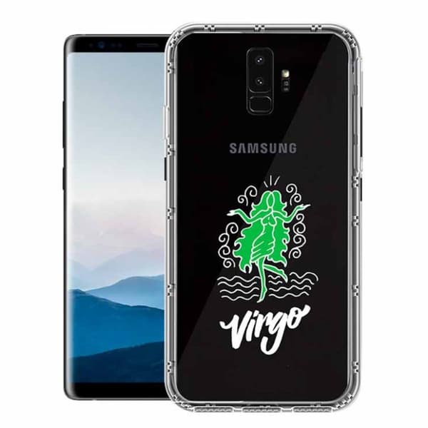 NXE Samsung Galaxy S9 Plus konstellation Mønster TPU etui - Virgo Multicolor