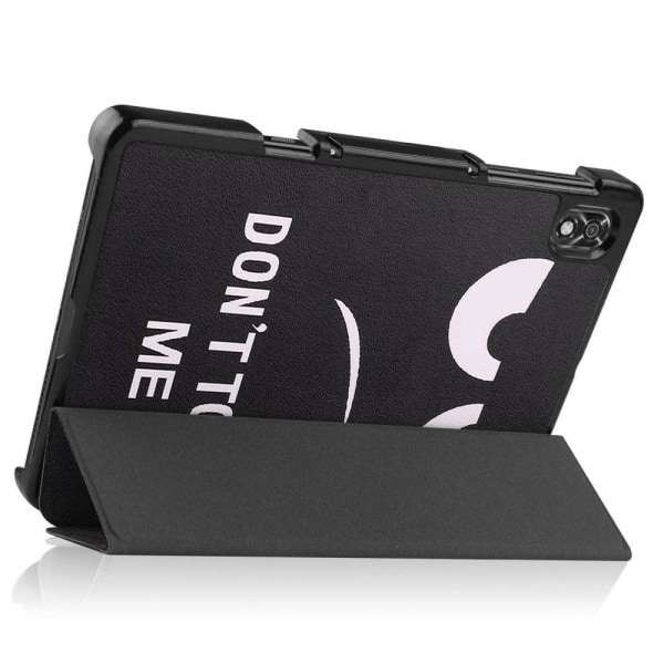 Lenovo Legion Y700 tri-fold pattern leather case - Don't Touch M Svart