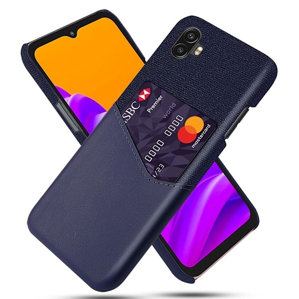 Bofink Samsung Galaxy Xcover 2 Pro skal med korthållare - Blå Blå