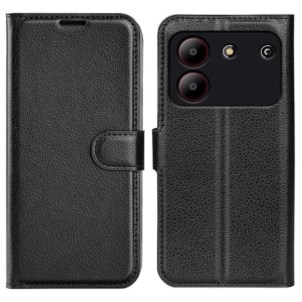 Classic ZTE Blade A54 flip etui - Svart Black