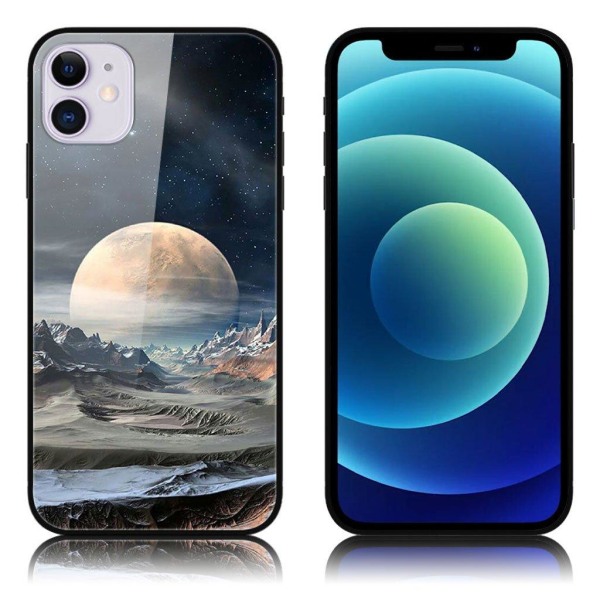 Fantasy iPhone 12 Mini cover - White Planet Transparent