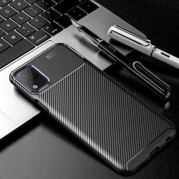 Carbon Shield LG K42 etui - sort Black