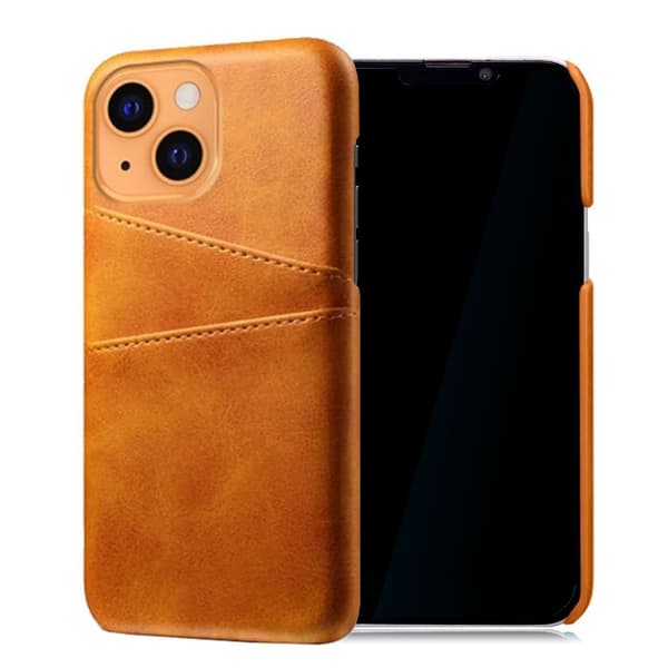 Bofink iPhone 13 Mini skal med korthållare - Orange Orange