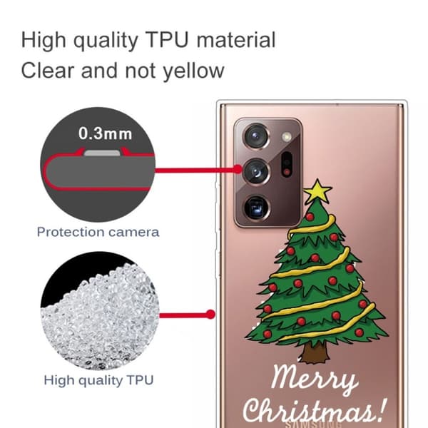 Christmas Samsung Galaxy Note 20 Ultra fodral - jul träd Grön