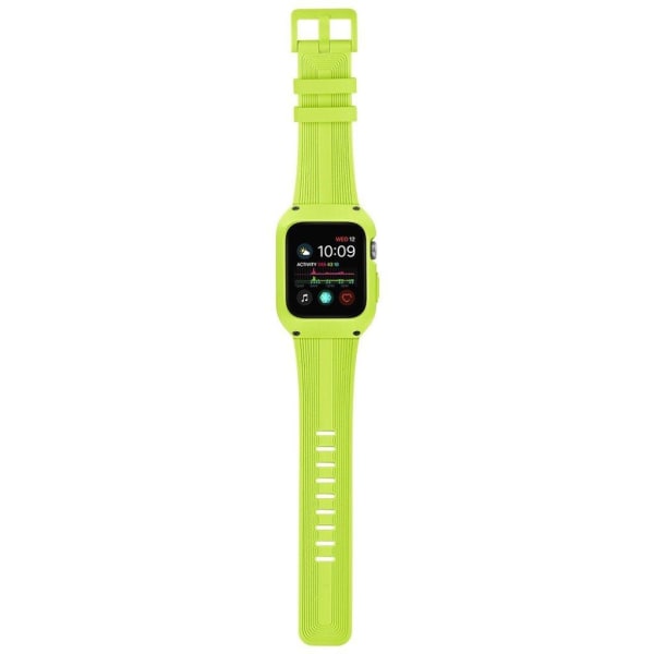 Apple Watch Series 3/2/1 38mm silicone watch band - Green Grön