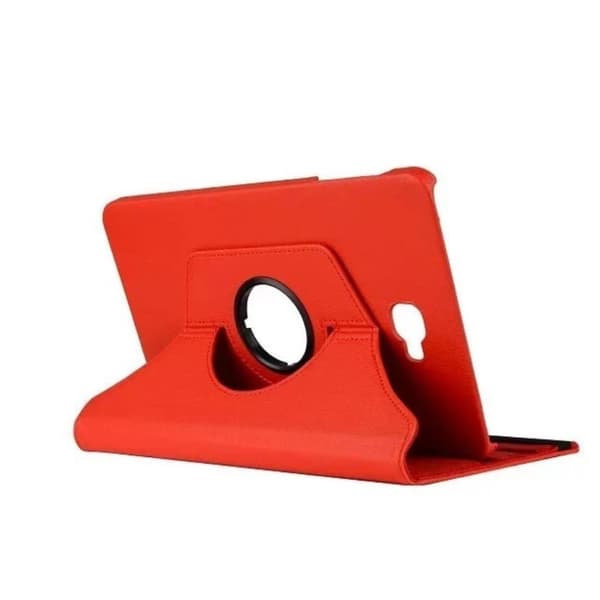 Amdrup læder-etui til Samsung Galaxy Tab A 10.1 (2016) (T580) - Rød Red