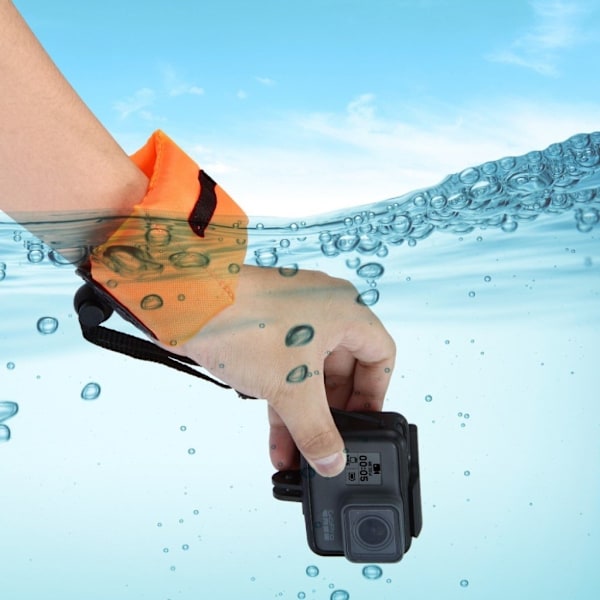 PULUZ GoPro Hero / DJI Osmo Action flydende undervandsrem Orange