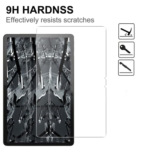 Lenovo Tab P11 (2nd Gen) straight edge tempered glass screen protector Transparent