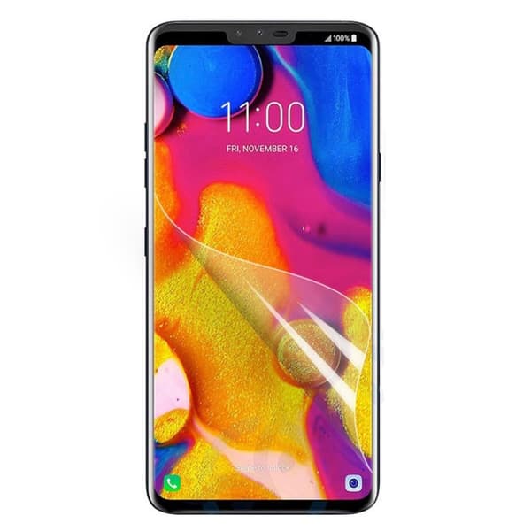 LG V40 Thinq Ultraklar Hd Lcd Skjermbeskytter Transparent