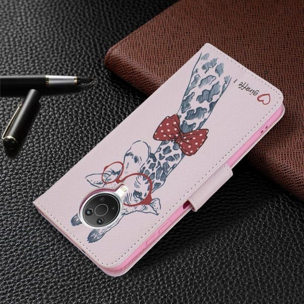 Wonderland Nokia G20 fodral -Rosa Rosa