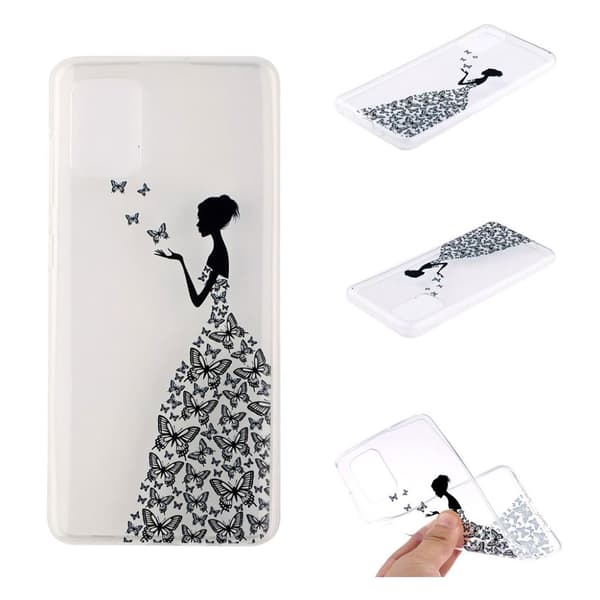 Deco Huawei P40 Cover - Sommerfuglepige Black
