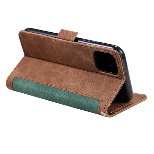 Suburbian läder iPhone 11 fodral - Grön Grön