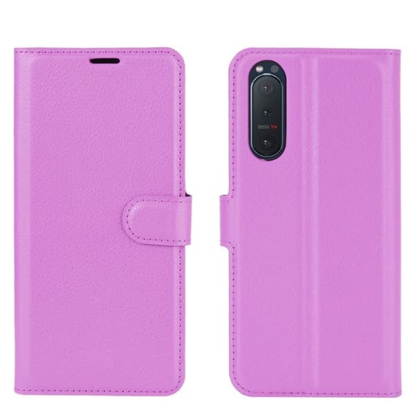 Classic Sony Xperia 5 II Flippetui - Lilla Purple