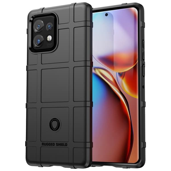 Rugged Shield Etui Motorola Moto X40 / X40 Pro / Edge Plus (2023) - Sort Black