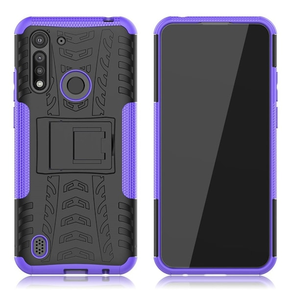 Offroad Motorola Moto G8 Power Lite kotelot - Violetti Purple